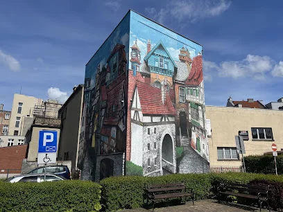 Mural "Kolorowy Tczew" (Agnieszka Cieśla)